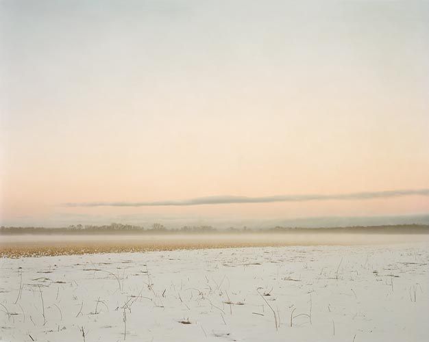 Joel Sternfeld February 28, 2007, â¨The East Meadows, Northampton, Massachusetts