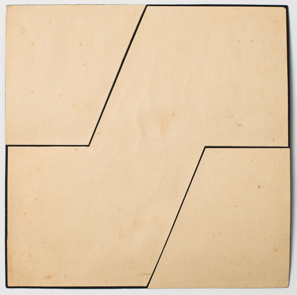 Lygia Clark Estudo para Planos em superfície modulada (Study for Planes in modulated surface), 1957 