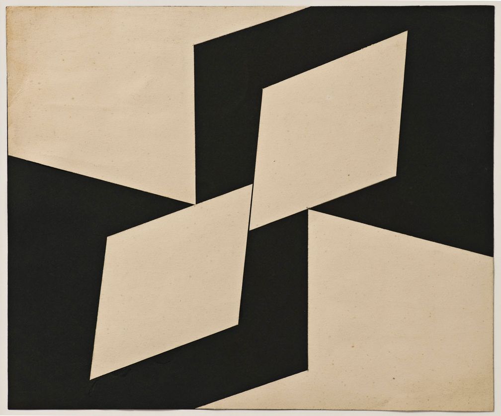 Lygia Clark Estudo para Planos em superfície modulada (Study for Planes in modulated surface), 1957 