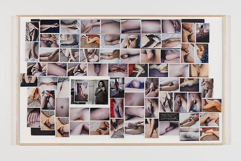 Larry Clark Self portrait with tan..., 2014