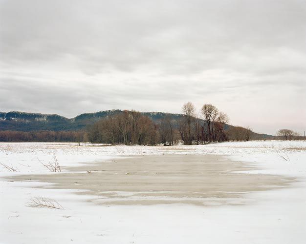 Joel Sternfeld March 4, 2007, The East Meadows, Northampton, Massachusetts