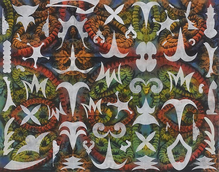 Philip Taaffe Earth Star I, 2013