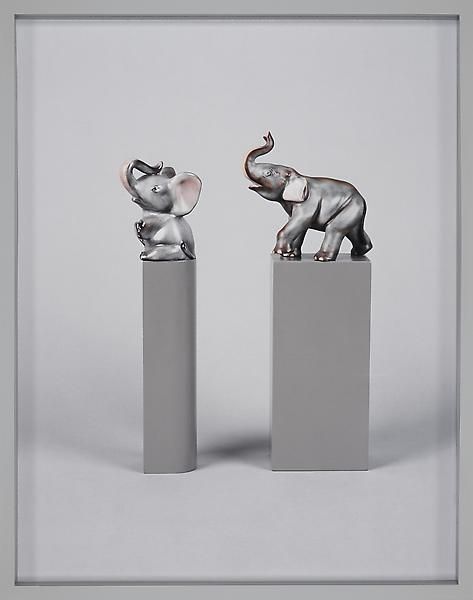 Elad Lassry Two Elephants, 2010