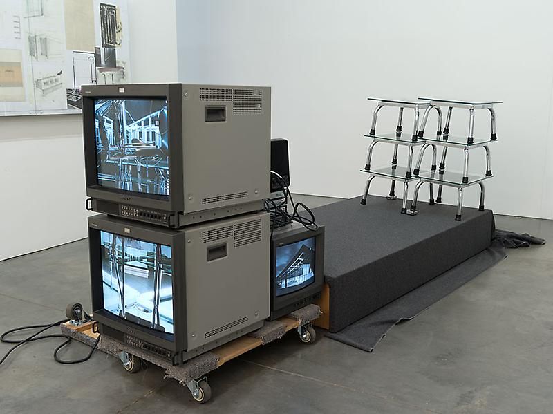 Reinhard Mucha Test Arrangement for Untitled (Reinhard Mucha - Die Letzten werden die Letzen sein - Nationalgalerie Berlin 1982), 2008, For Mies van der Rohe, 2013