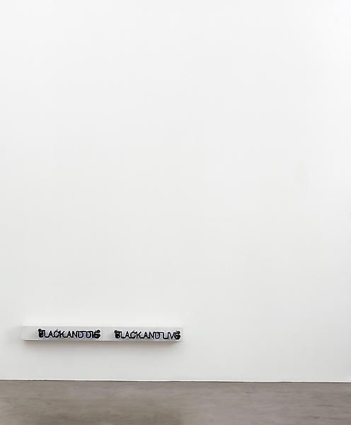 Glenn Ligon, One Live and Die, 2006