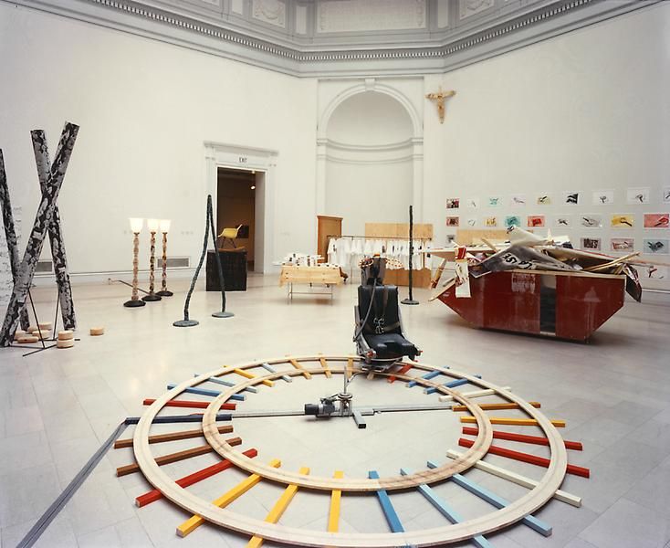 Martin Kippenberger Carousel with ejection seat, 1991