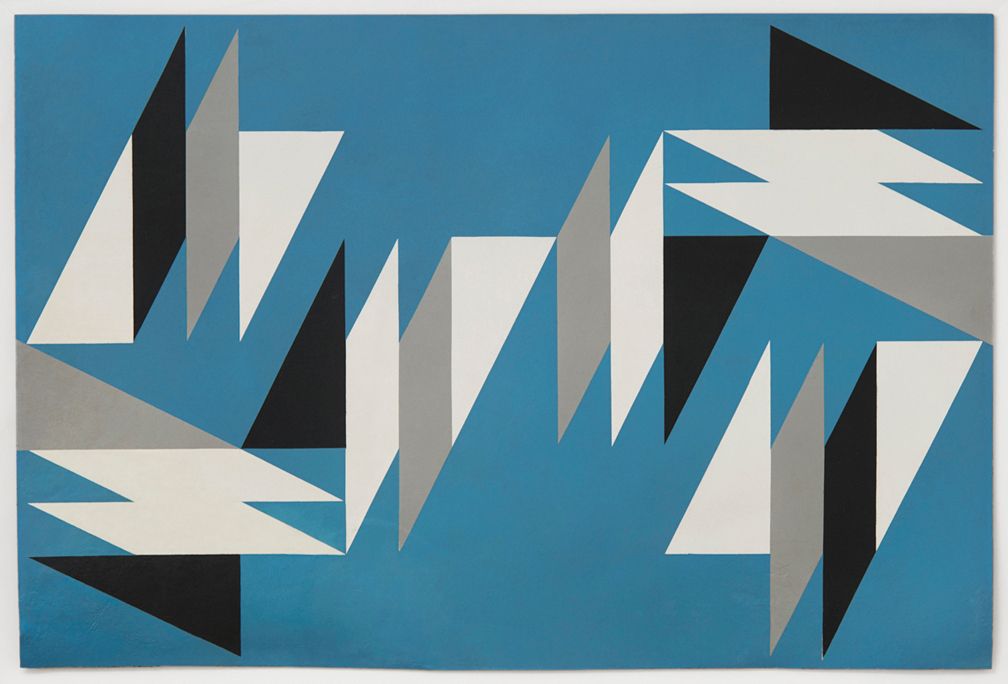 Lygia Clark Superfície modulada (Modulated surface), 1955-1957 