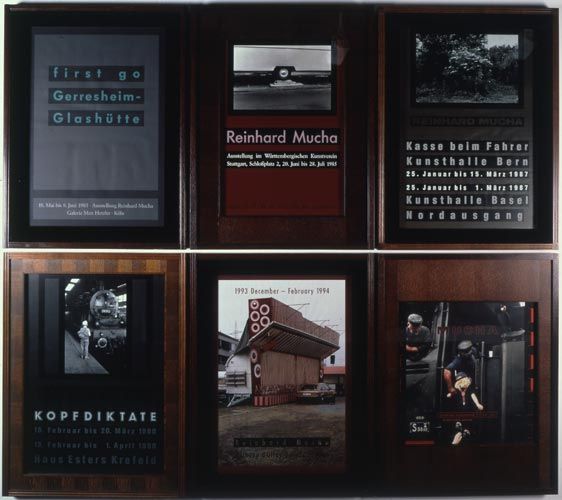 Reinhard Mucha BBK SL KNY Edition (BK=Bern/Basel Kunsthalle; SL=Stuttgart/London; KNY=Koln/New York), 1990-99