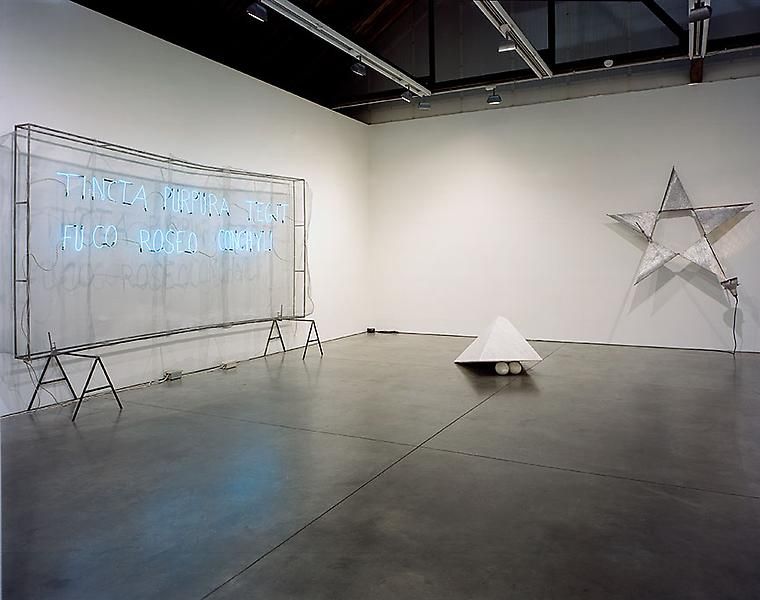 Red Sky: Arte Povera, Installation view