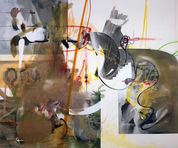 Albert Oehlen, Treppe, 2006