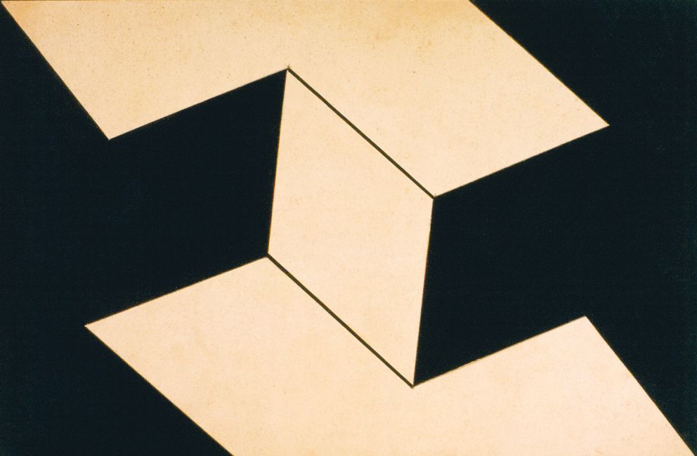 Lygia Clark Estudo para Planos em superfície modulada (Study for Planes in modulated surface), 1957 