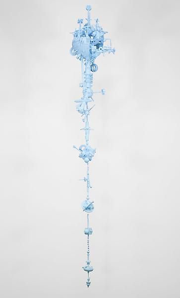 Tom Friedman, Untitled (blue space station), 2012