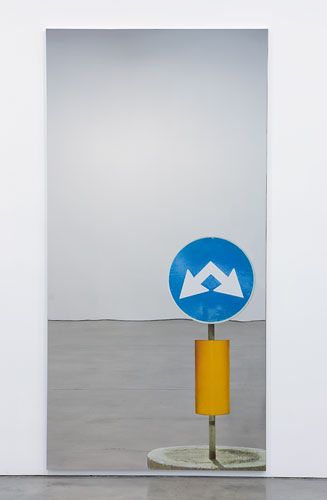 Michelangelo Pistoletto Doppia direzione (Double direction), 2008