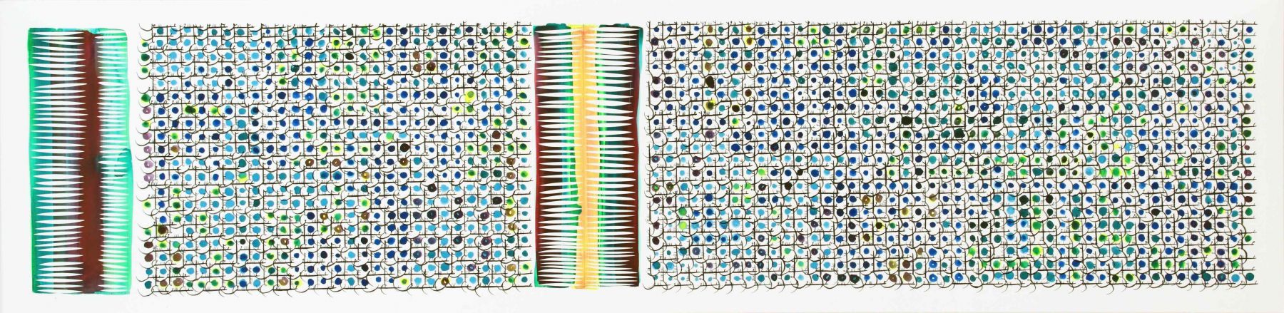 Hadieh Shafie, Grid Cut 6, 2015
