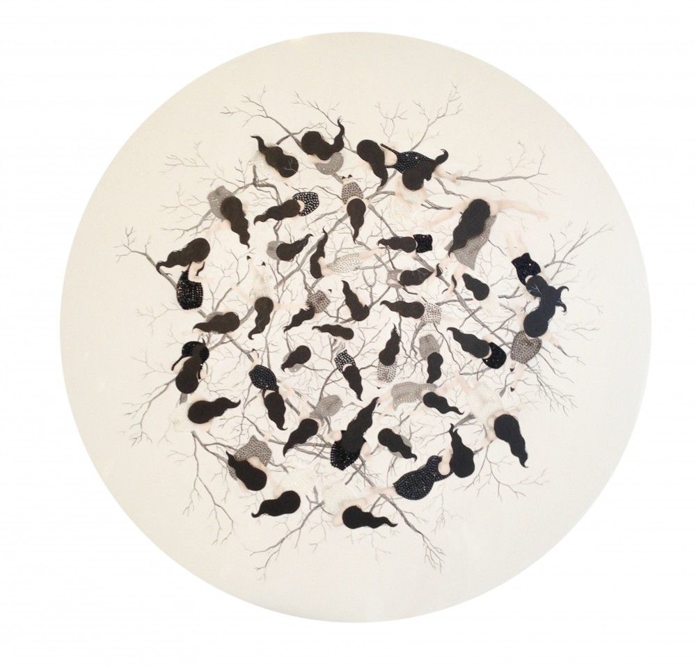 KEZBAN ARCA BATIBEKI, Big White Circle, 2013