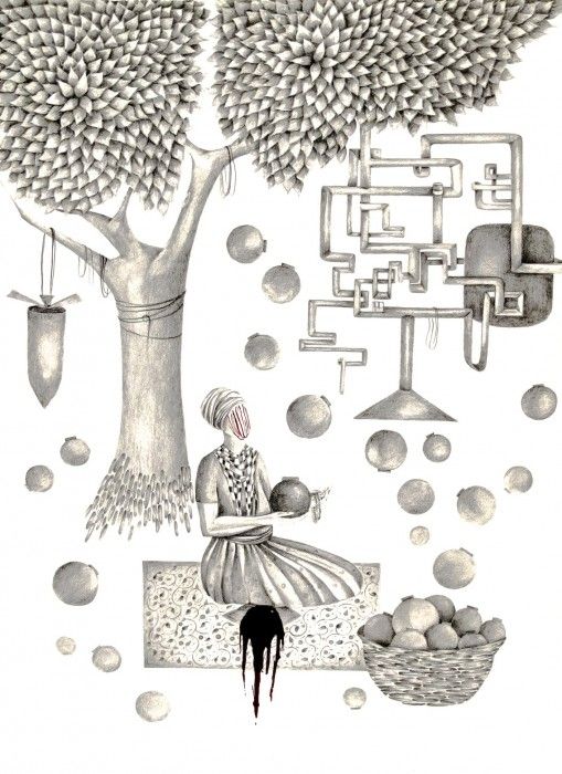 SHIVA AHMADI, Untitled 5, 2014
