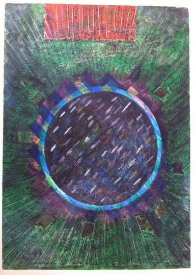 Charles Hossein Zenderoudi, Untitled, 1981