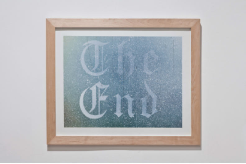 Ed Ruscha, The End #32, 2003