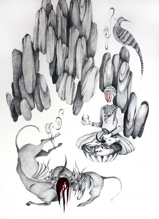 SHIVA AHMADI, Untitled 2, 2014