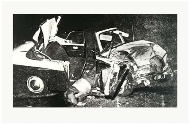 Andy Warhol, Car Crash, 1978 – 1979