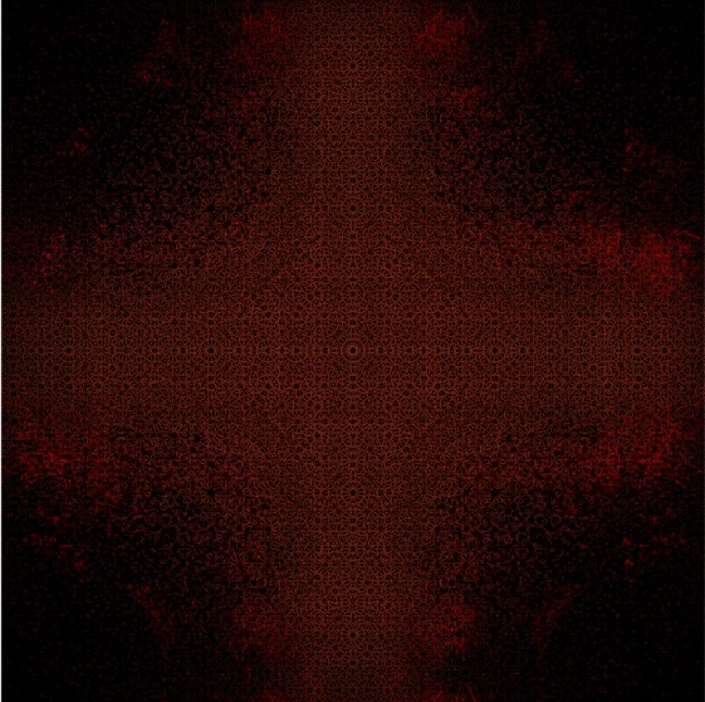 YASMINA ALAOUI, 14 Points Star Deconstructed, Red and Black, 2013