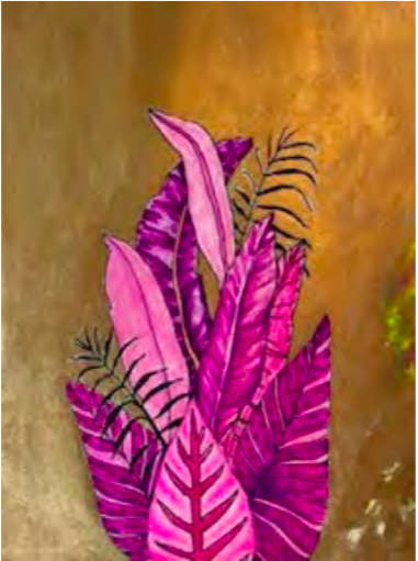 Carlos Rolon Untitled (Tropical Flora Study)
