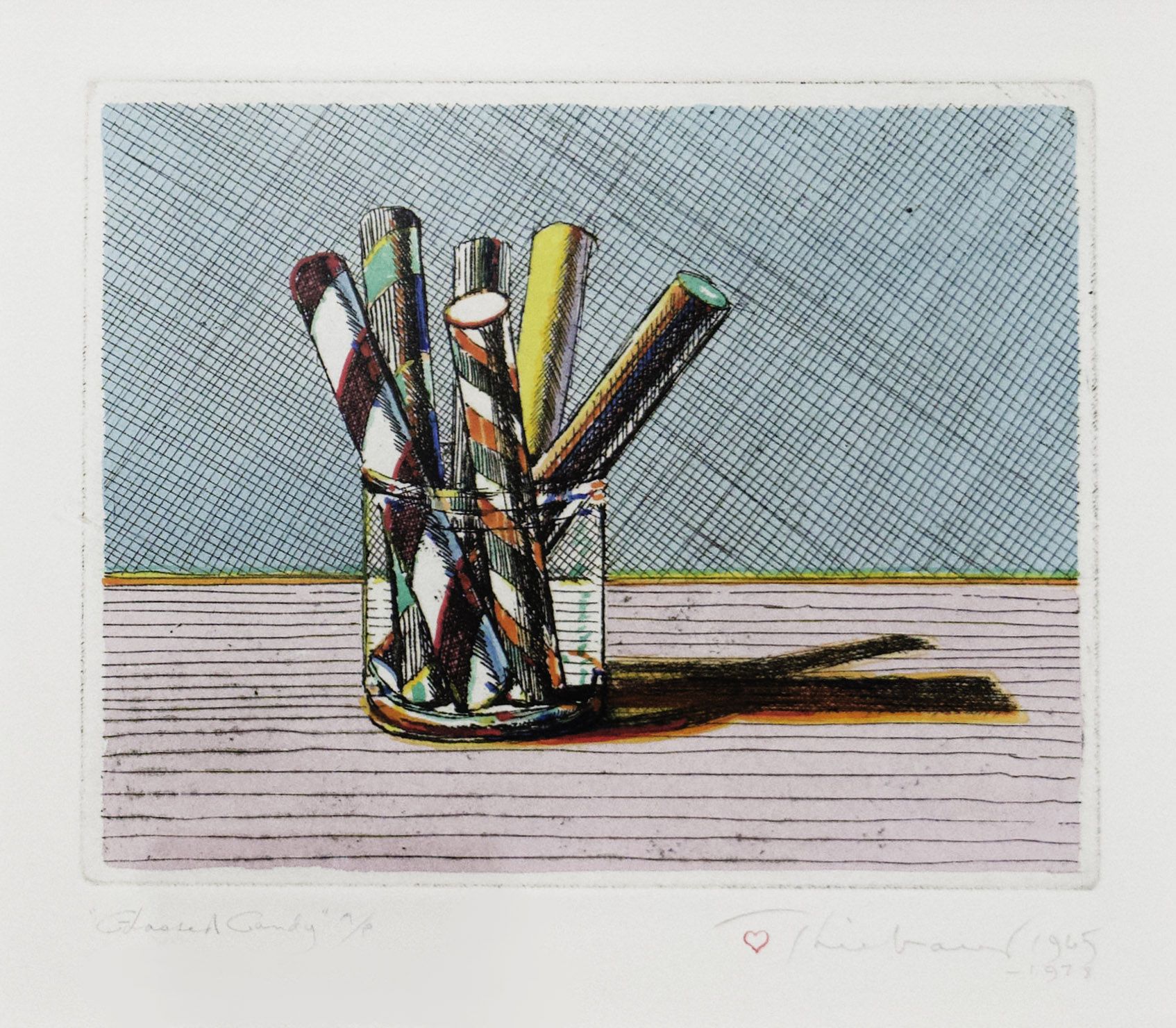 Wayne Thiebaud Selected works on view through December 23, 2020