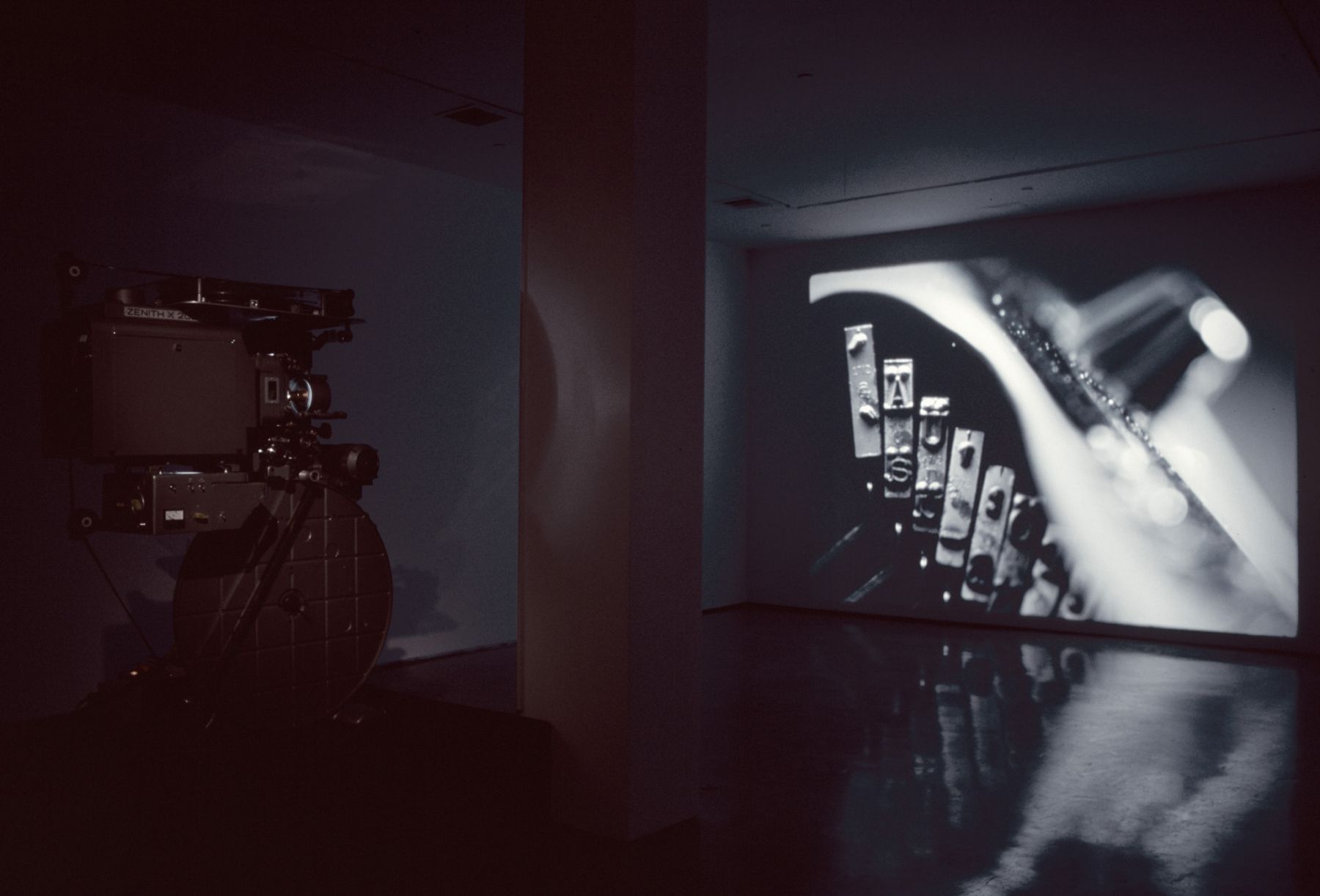 Rodney Graham, Rheinmetall / Victoria-8, 2003, Exhibition view: 303 Gallery