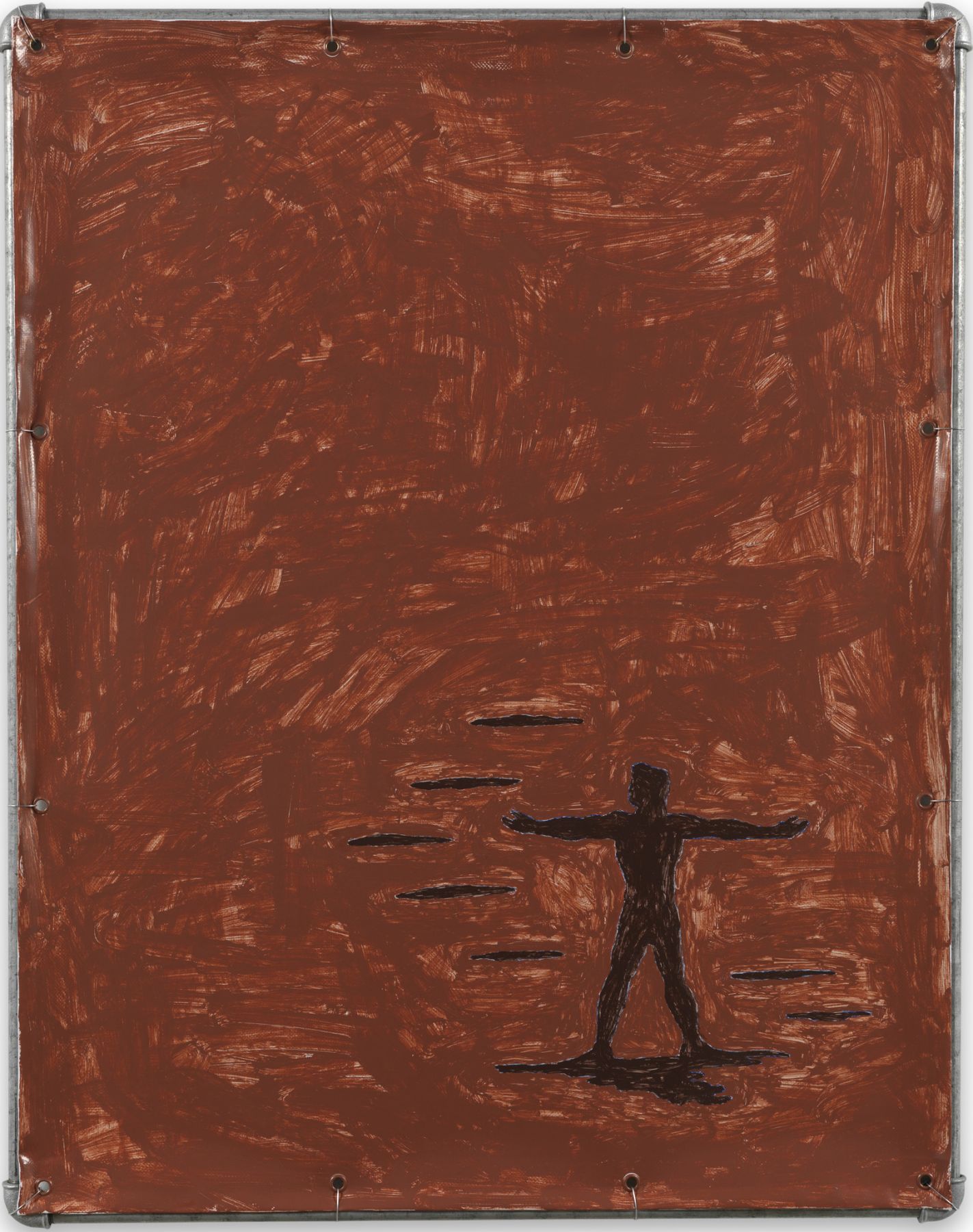 Valentin Carron, Albinoni in Brown, 2014