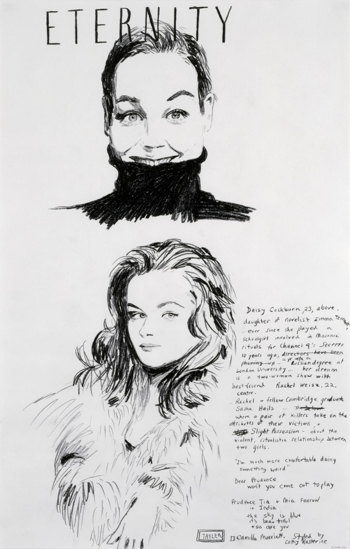 Karen Kilimnik, Dear Prudence, 1993