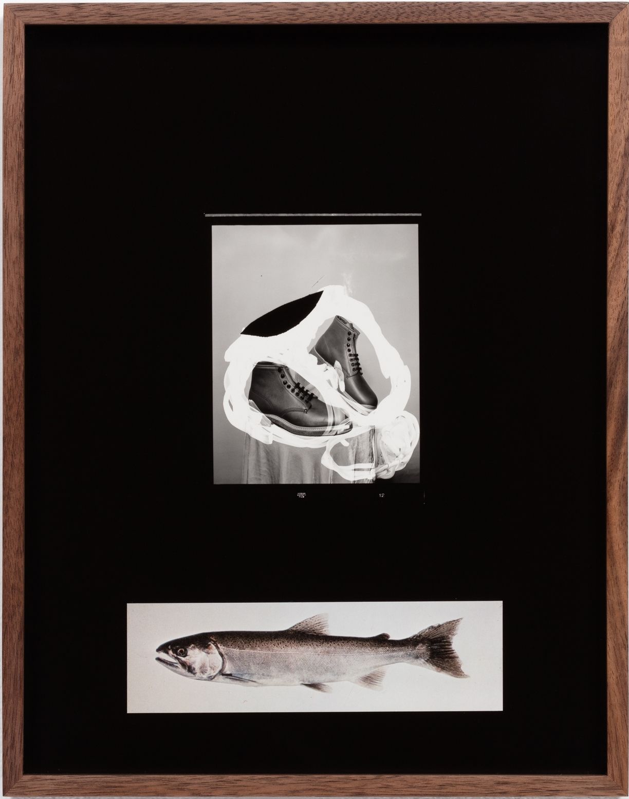 Elad Lassry, Untitled (Boots, Mackerel), 2018