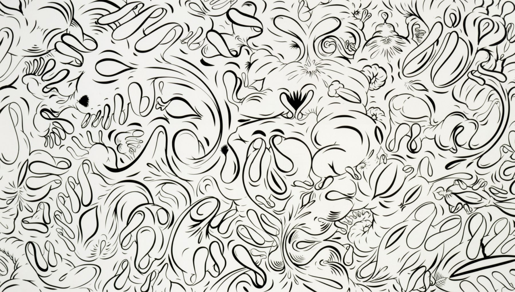Sue Williams, Vibrating Bits, 2003