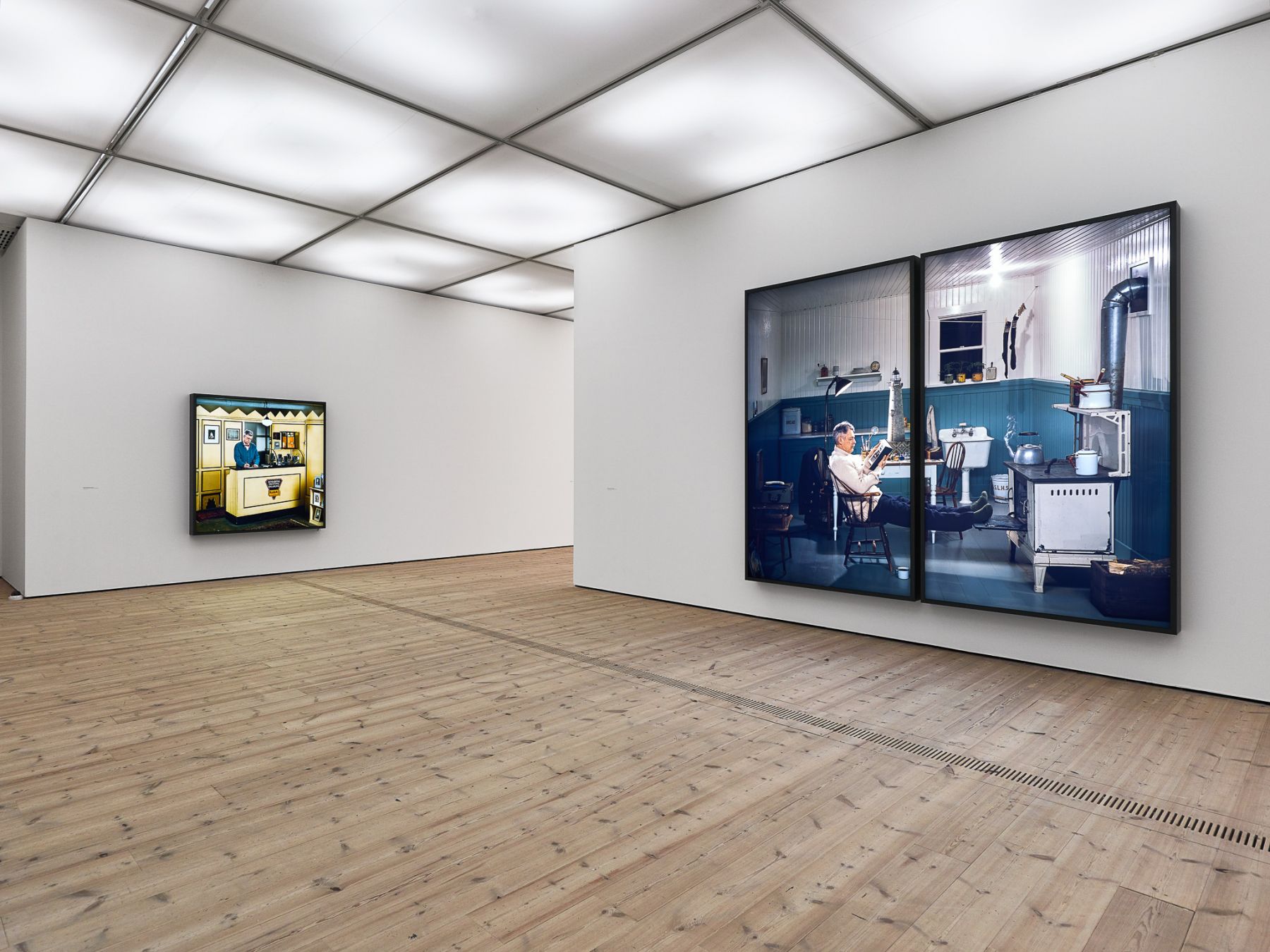 Installation view: Rodney Graham, That's Not Me, 2017, BALTIC Centre for Contemporary Art, Gateshead