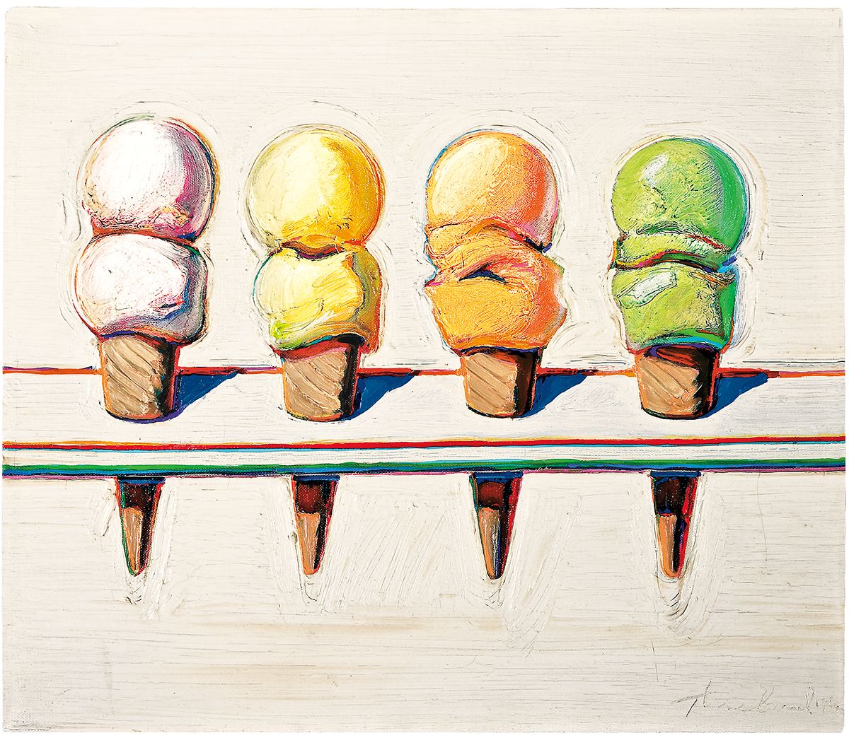 Wayne Thiebaud A Retrospective Exhibitions