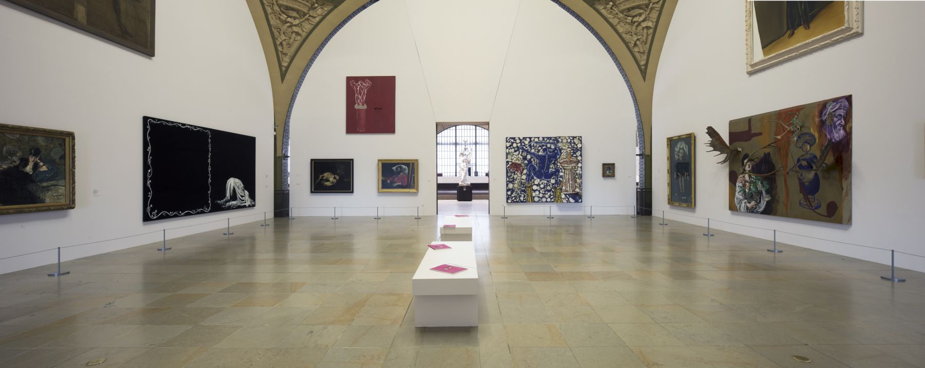 Installation view, Orsay Through the Eyes of Julian Schnabel, Musée d'Orsay, Paris, 2018
