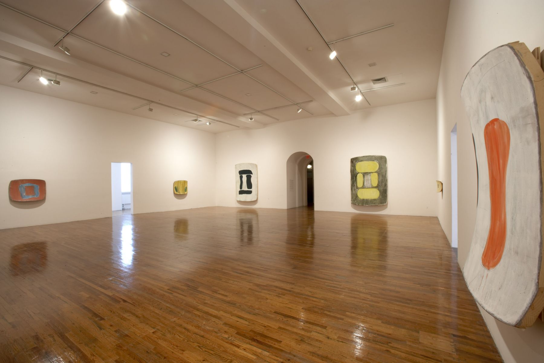 Installation view, Ron Gorchov: Double Trouble, MoMA PS1, Long Island City, New York, 2006