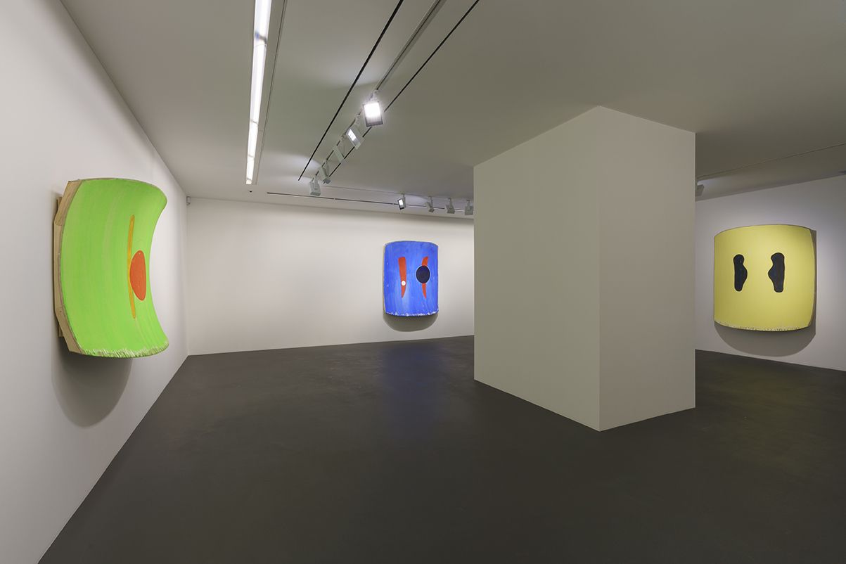 Installation view, Ron Gorchov, Concord, Vito Schnabel Gallery, St. Moritz, 2016