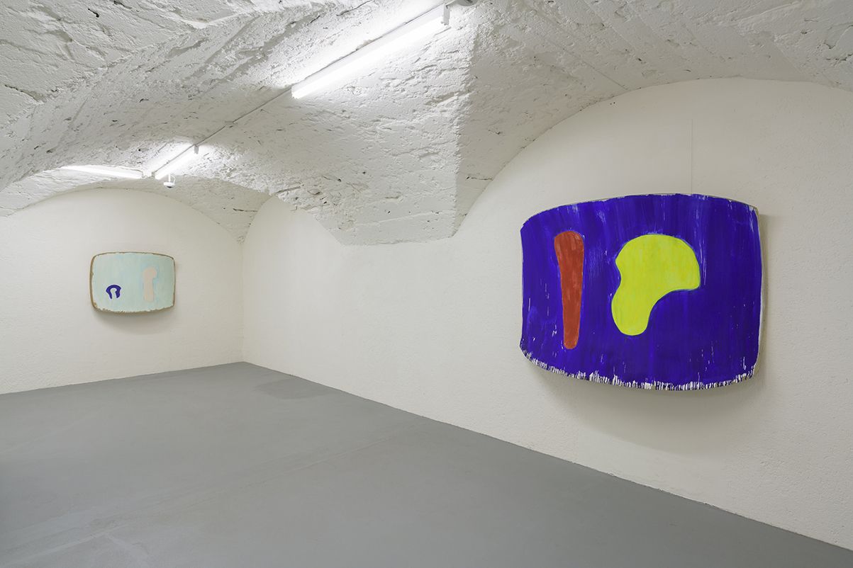 Installation view, Ron Gorchov, Concord, Vito Schnabel Gallery, St. Moritz, 2016