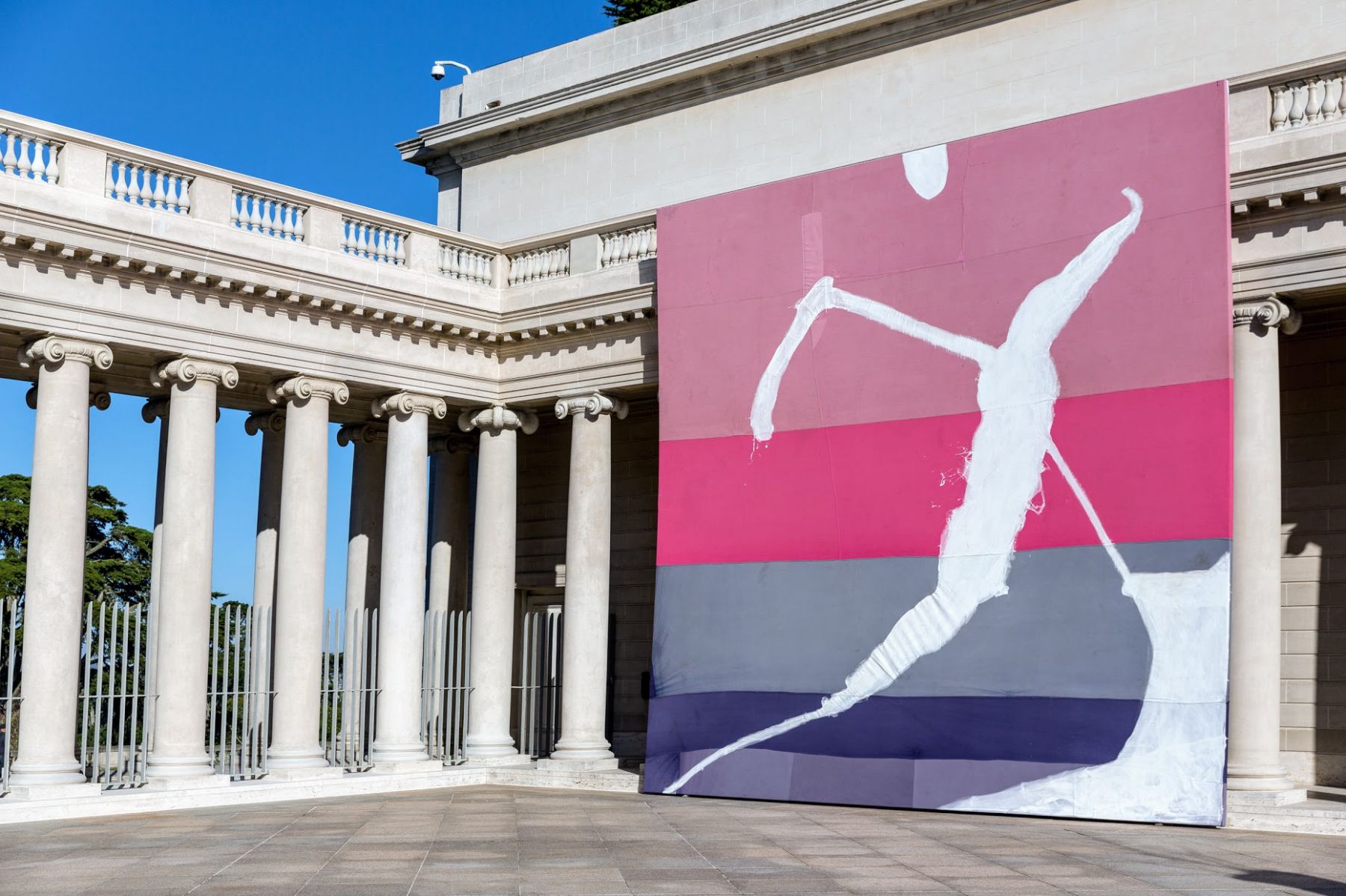 Installation view, Julian Schnabel: Symbols of Actual Life, Legion of Honor, San Francisco, 2018