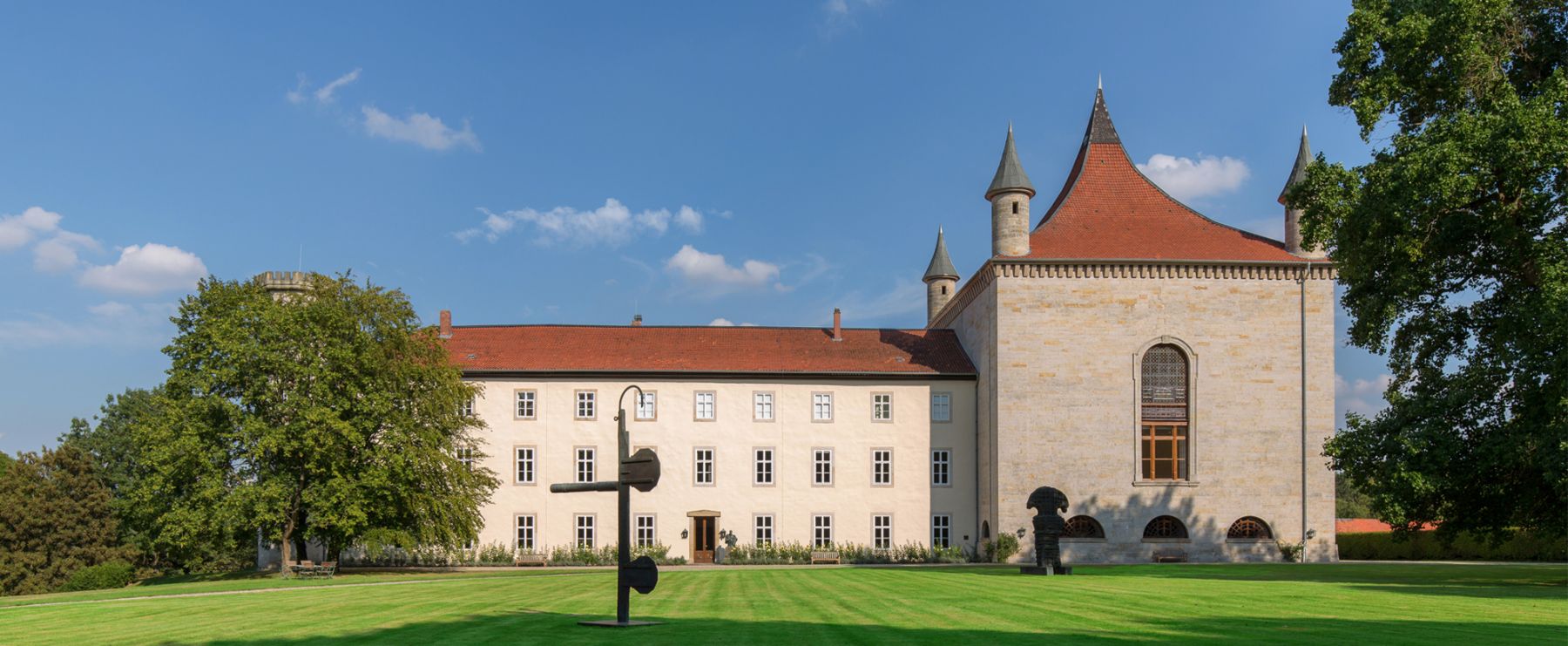 Installation view, Julian Schnabel, Hall Art Foundation | Schloss Derneburg Museum, Derneburg, Germany, 2017