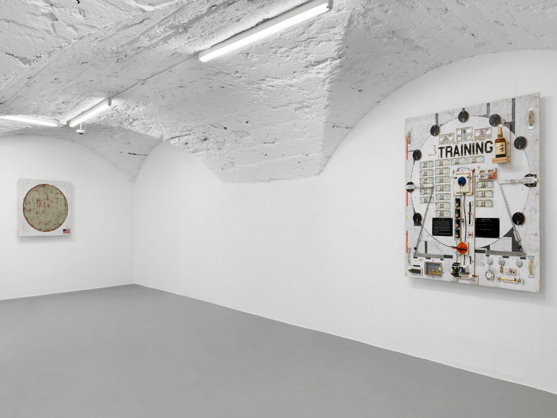 Installation view, Tom Sachs, The Pack, Vito Schnabel Gallery, St. Moritz, 2018-2019, © Tom Sachs; Photos by Stefan Altenburger; Courtesy Tom Sachs Studio and Vito Schnabel Gallery