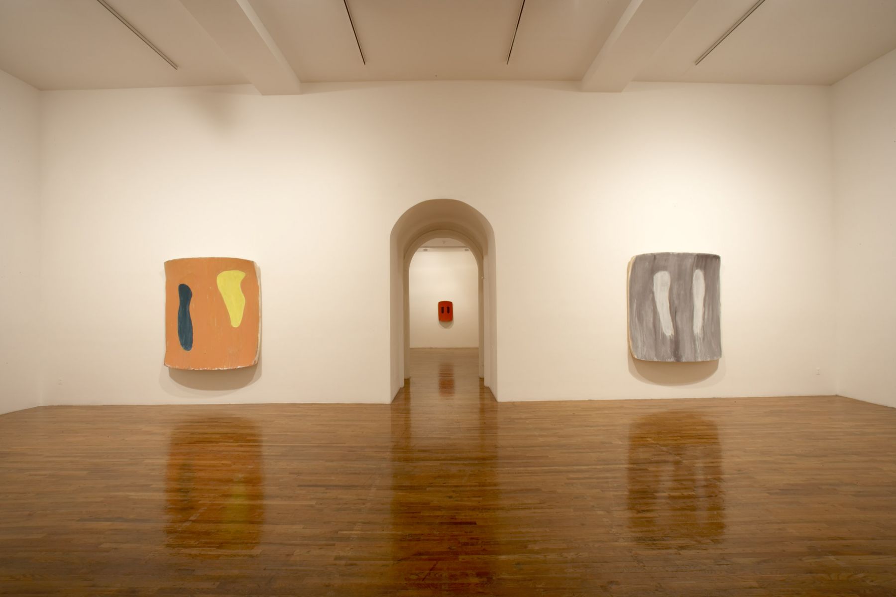 Installation view, Ron Gorchov: Double Trouble, MoMA PS1, Long Island City, New York, 2006