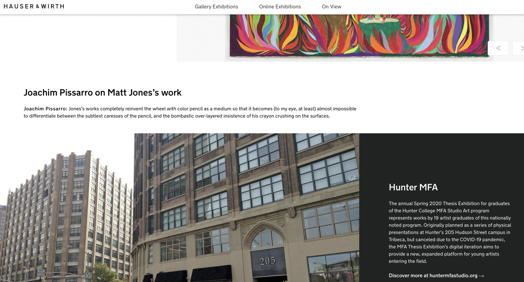 Hunter mfa thesis picture