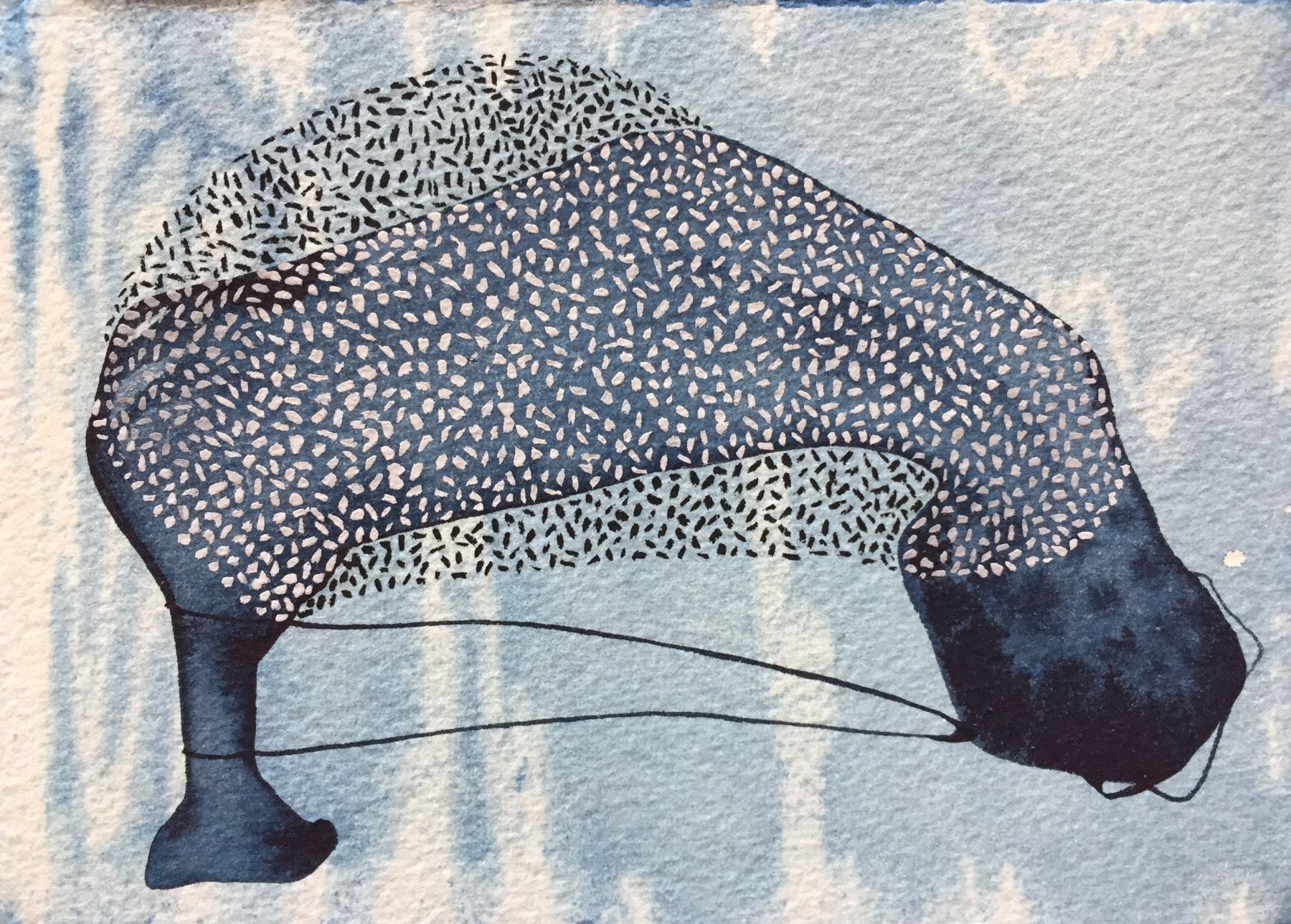 Manisha Parekh Blue Shadows