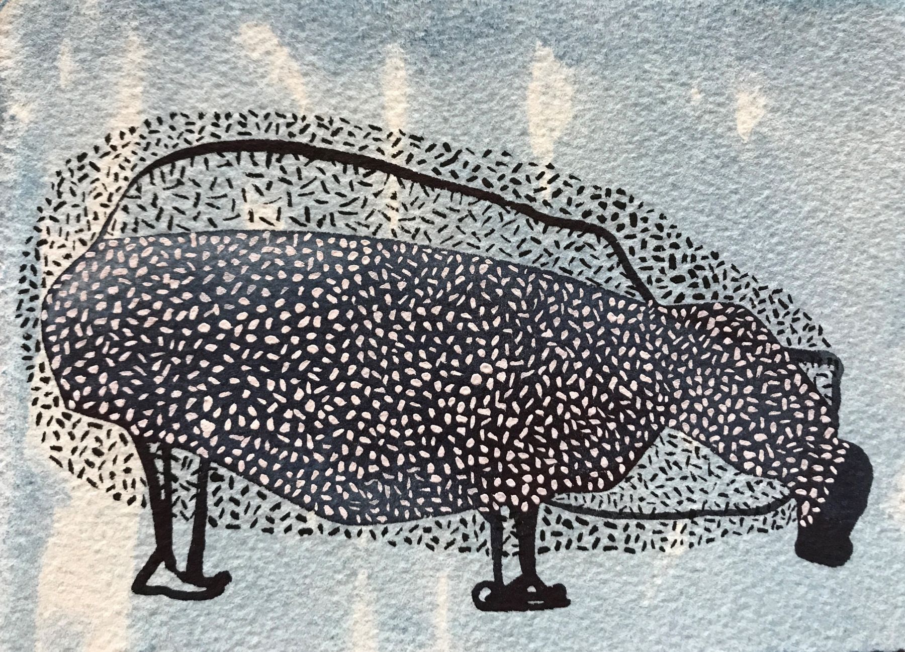 Manisha Parekh Blue Shadows