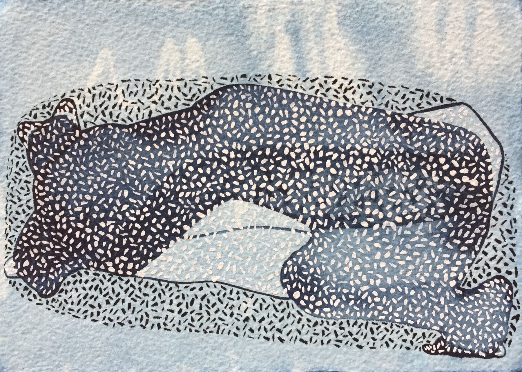 Manisha Parekh Blue Shadows