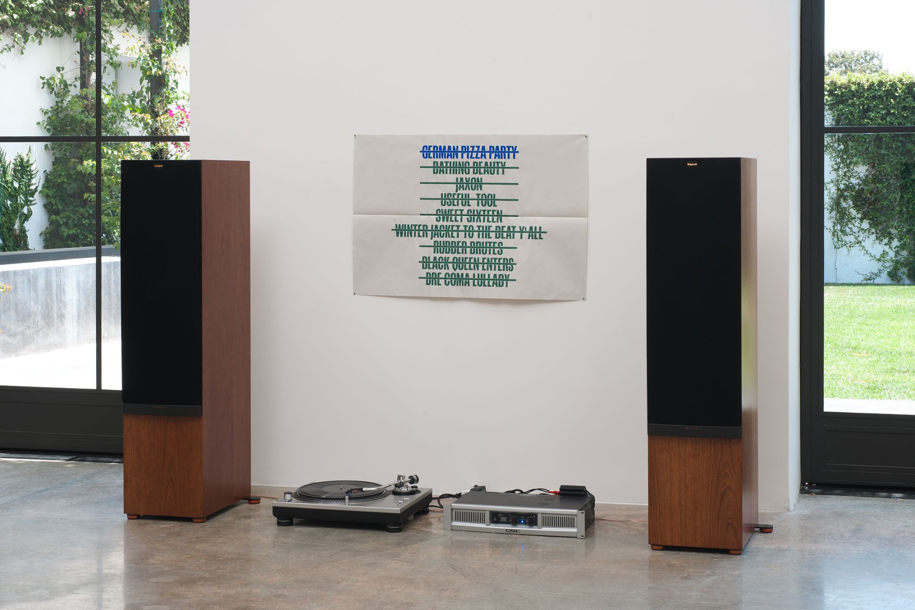 Jonnie Wilkes, German Pizza Party, 2014