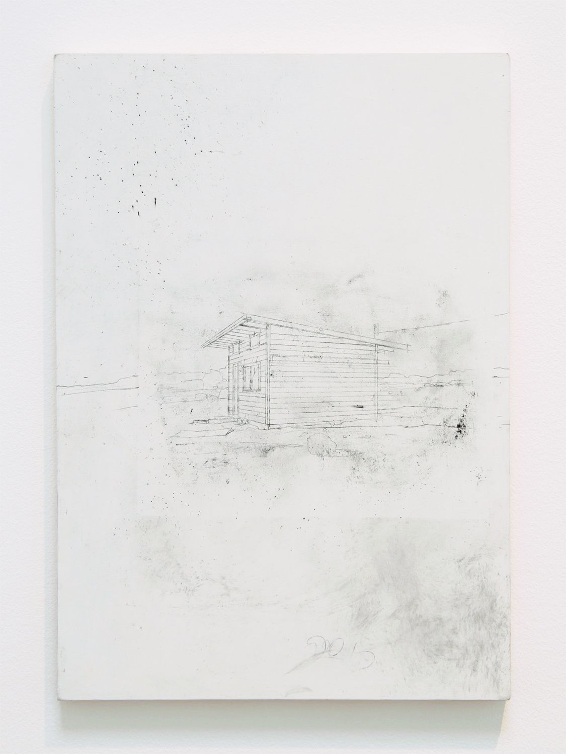 Deanna Thompson, White Cabin Sketch, 2010