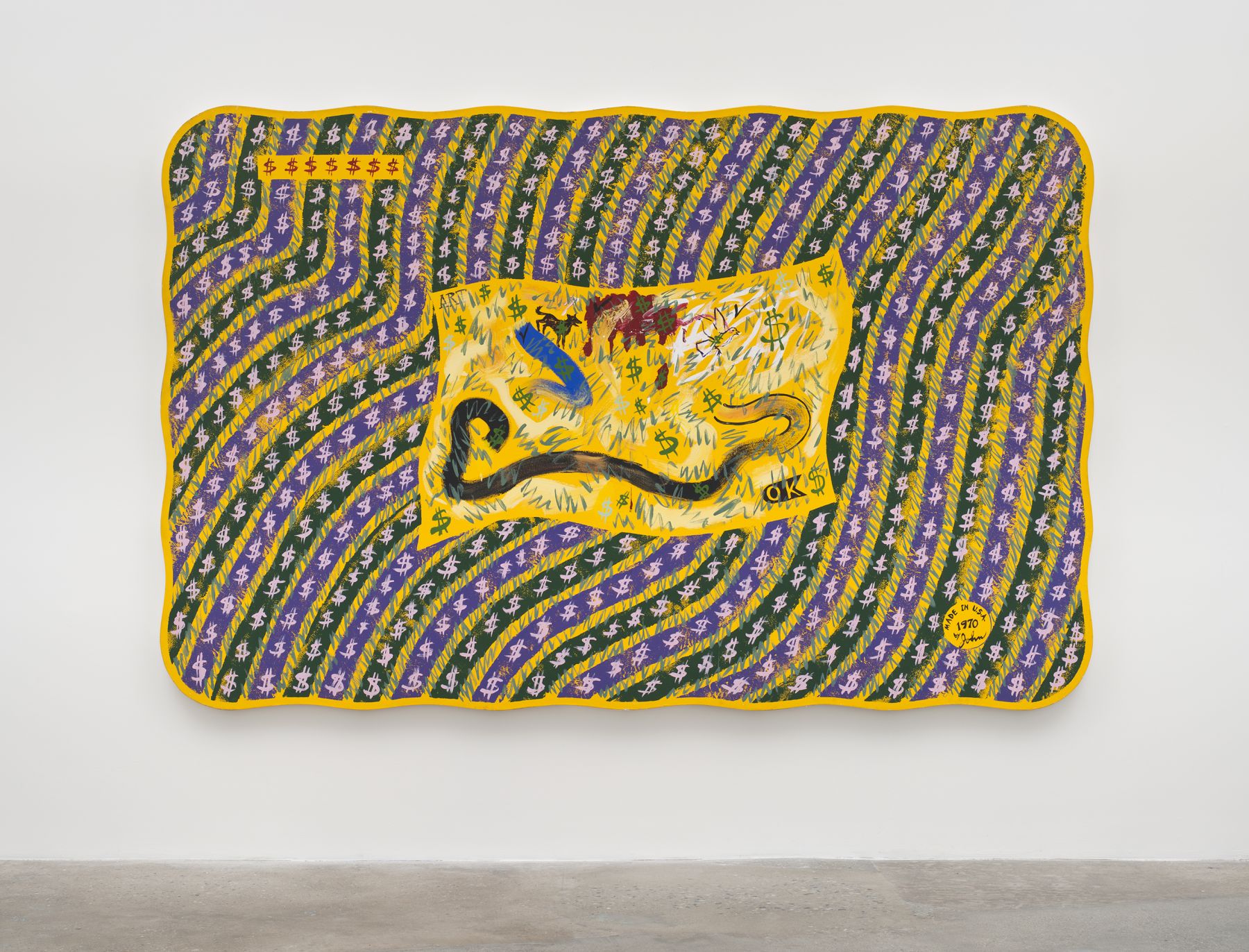 John Tweddle, Untitled (O.K. on Face)