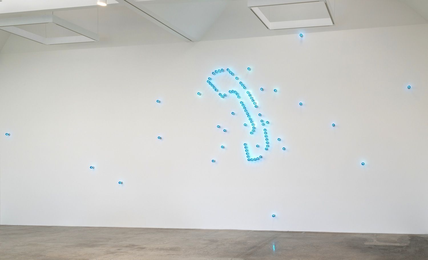 Mark Handforth Blue Constellation, 2014